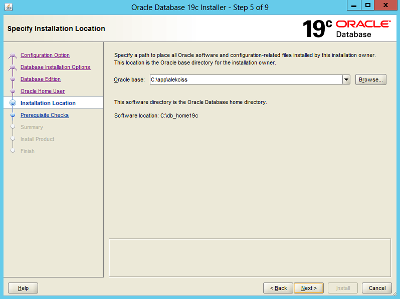 آموزش نصب Oracle DB