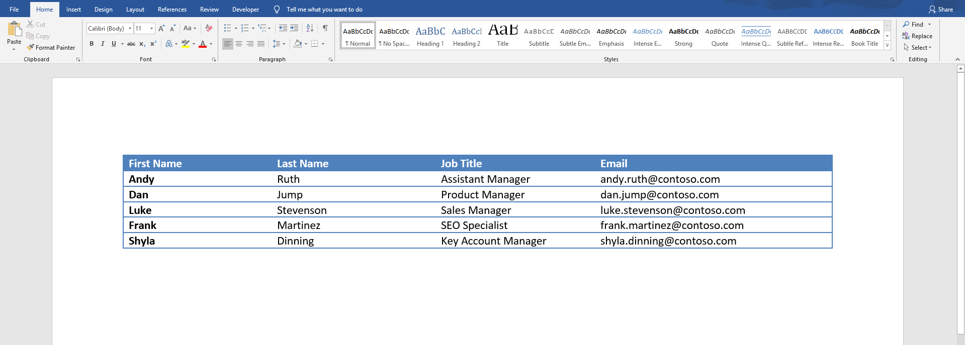 ایجاد اسناد Word از آیتم‌های لیست SharePoint