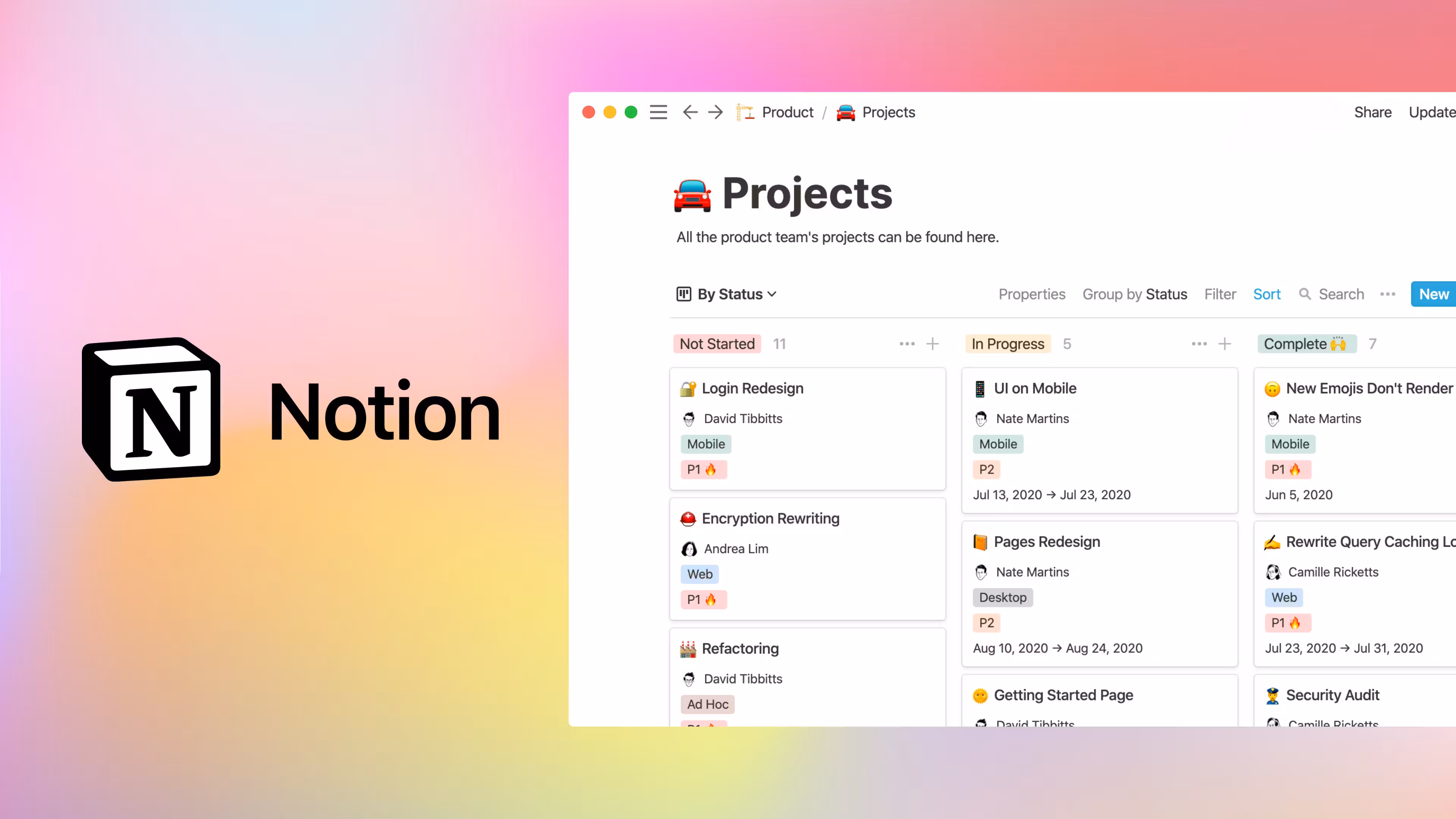 اپلیکیشن Notion