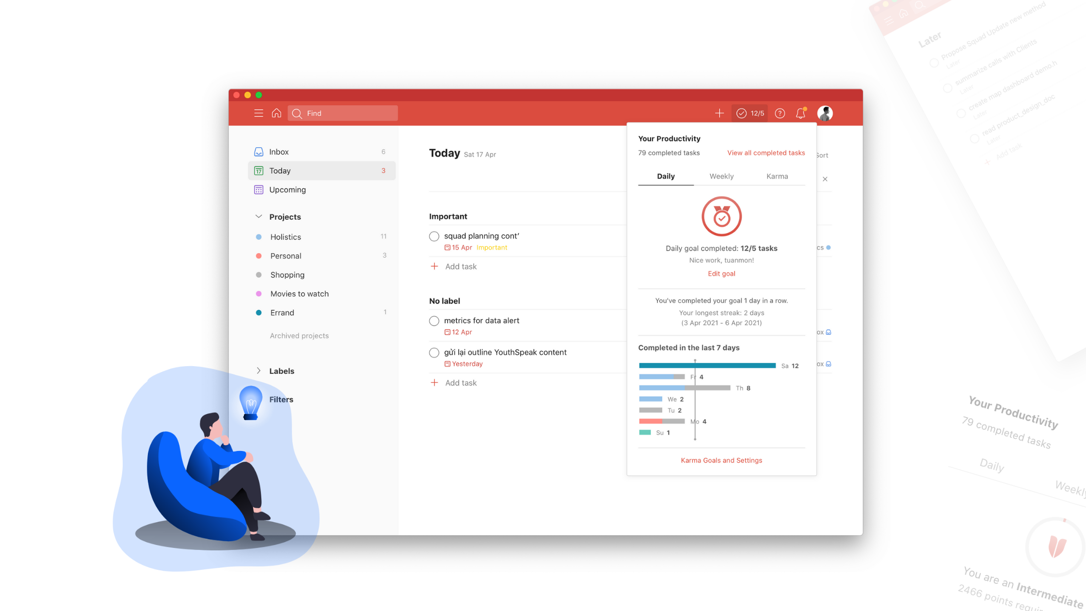 اپلیکیشن Todoist