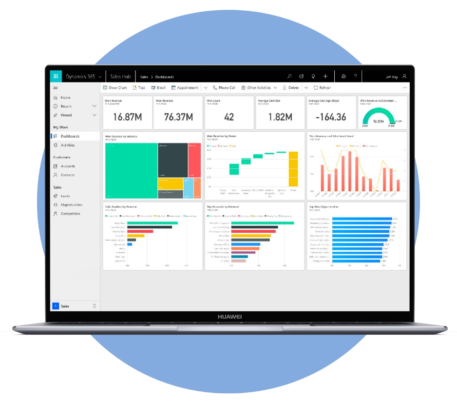 Dynamics 365 با برنامه های ایرانی