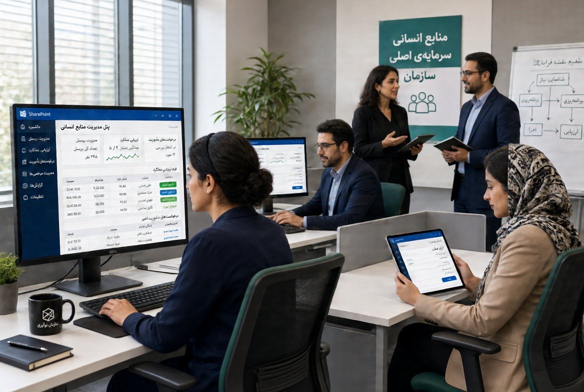 سیستم منابع انسانی شیرپوینت
